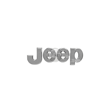 EMBLEMA JEEP PEQUEÑO CROMO GRAND CHEROKEE WRANGLER COMPASS