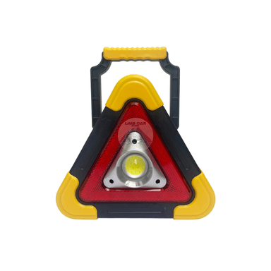 TRIÁNGULO MOAB DE SEGURIDAD EMERGENCIA LED CON LINTERNA POTENTE - 2