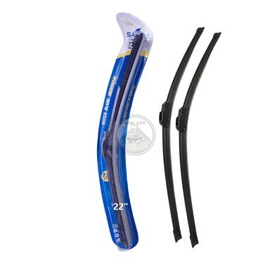 SET 2 PLUMILLAS LIMPIA PARABRISAS 22 PULG ERGONÓMICA FLEX AUTO