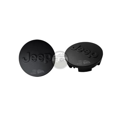 TAPA DE CENTRO DE ARO JEEP NEGRO MATE 6.4MM GRAND CHEROKEE COMPASS PATRIOT