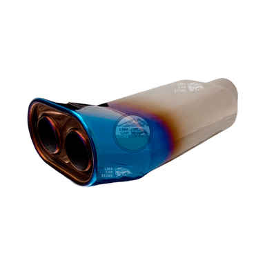 RESONADOR MOAB SIX PUNTA AZUL DOBLE ACERO INOXIDABLE TALLA XS