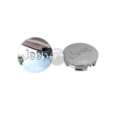 TAPA DE CENTRO JEEP DE ARO CROMADO 6.4MM GRAND CHEROKEE COMPASS PATRIOT