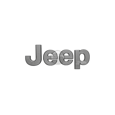 EMBLEMA JEEP CROMO GRANDE GRAND CHEROKEE WRANGLER COMPASS