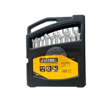 SET LLAVES MIXTAS TOOLTECH 20 PIEZAS MALETA COMBINADAS PULGADA MM NO STANLEY