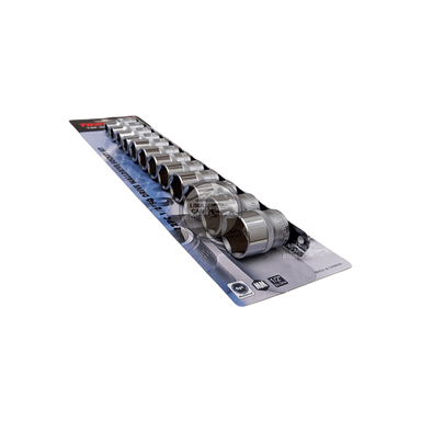 SET DADOS TOOLTECH 12 PIEZAS RIEL 1/2 HEXAGONAL 10-24MM NO STANLEY