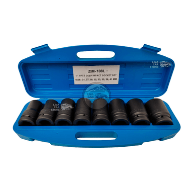 SET DADOS TOOLTECH 8 PIEZAS DE IMPACTO 1 MULTIPLICADOR DE FUERZA