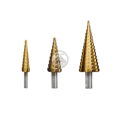 SET BROCAS UYUSTOOLS 3 PIEZAS ESCALONADA 4-12/20/32MM ACERO HSS