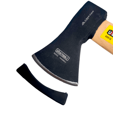 HACHA MANGO UYUSTOOLS MADERA 600GR CAMPING SUPERVIVENCIA - 3