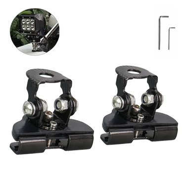 SOPORTE GIRATORIO PARA FARO LED NEBLINERO NEGRO OFF ROAD