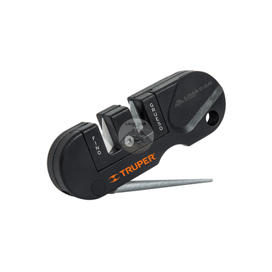 CUCHILLERIA COCINA TRUPER AFILADOR CUCHILLO TIJERA NAVAJA PORTATIL BOLSILLO 14016