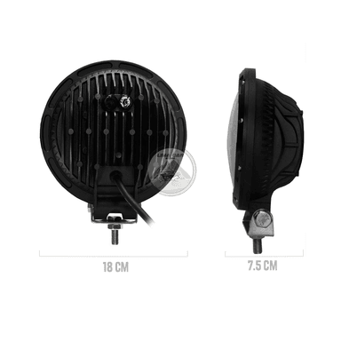 NEBLINERO LED 2 7” 210W CHIP OSRAM - 2