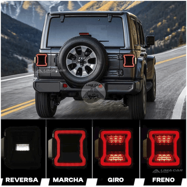 FARO LED POSTERIORES JEEP WRANGLER JL 2018- 2023 - 2