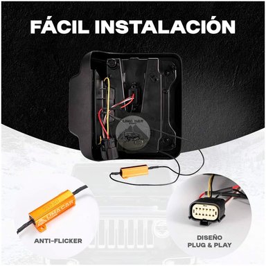 FARO LED POSTERIORES JEEP WRANGLER JL 2018- 2023 - 4