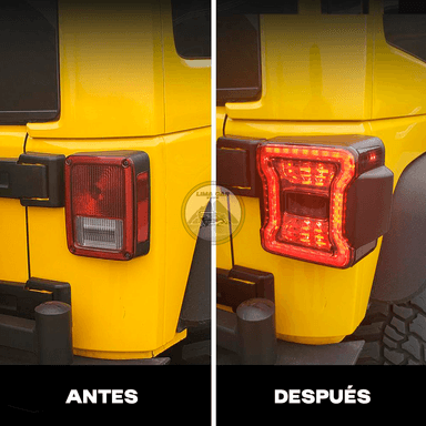FARO LED POSTERIOR JEEP WRANGLER JK A JL - 4