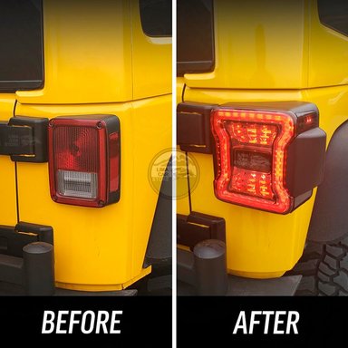 FARO LED POSTERIOR JEEP WRANGLER JK A JL - 5