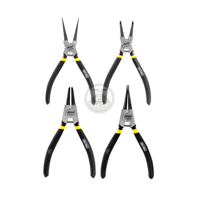 JUEGO DE 4 ALICATES UYUSTOOLS SACA SEGURO 18CM INTERNOS EXTERNOS