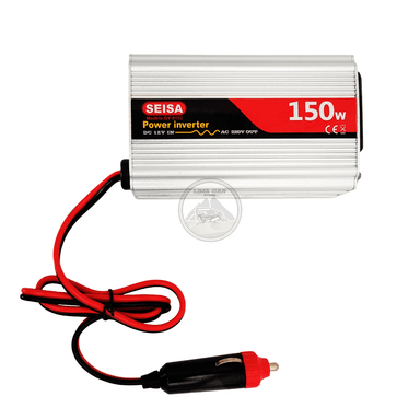 INVERSOR SEISA DE CORRIENTE CONVERTIDOR 12V A 220V CARGADOR AUTO