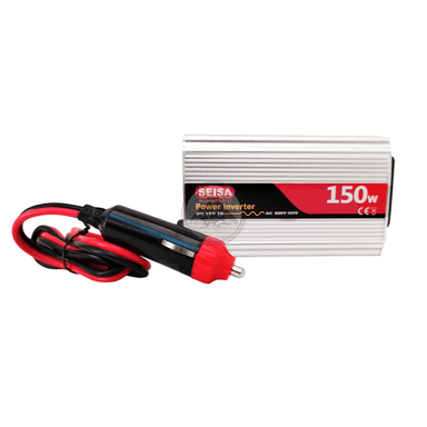 INVERSOR SEISA DE CORRIENTE CONVERTIDOR 12V A 220V CARGADOR AUTO - 2