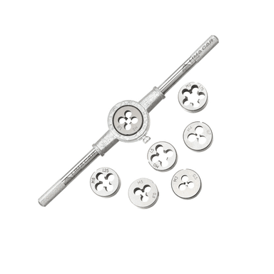 SET TARRAJAS UYUSTOOLS 8 PIEZAS HEMBRA M3-M12 ACERO ROSCA