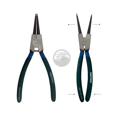 ALICATE PINZA TOOLTECH SACA SEGURO PUNTA RECTA PARA ABRIR 9