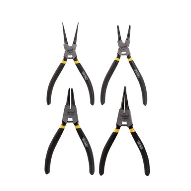 JUEGO DE 4 ALICATES UYUSTOOLS SACA SEGURO 18CM INTERNOS EXTERNOS