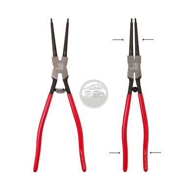 ALICATE PINZA TOOLTECH SACA SEGURO PUNTA RECTA PARA CERRAR 13