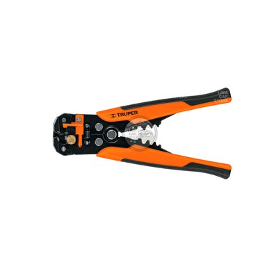 ALICATE PELACABLES TRUPER AUTOMATICO 8” 22-10AWG CON CRIMPEADORA