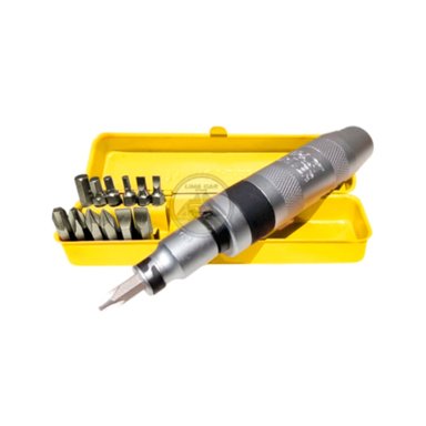 SET DESTORNILLADOR UYUSTOOLS DEI002 IMPACTO 14 PIEZAS