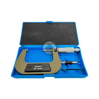 MICRÓMETRO DE EXTERIOR 50-75MM CALIBRADOR METALICO ESTUCHE