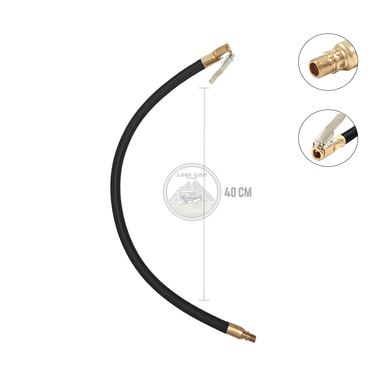 MANGUERA PARA COMPRESOR INFLADOR DE NEUMATICO 40CM REPUESTO