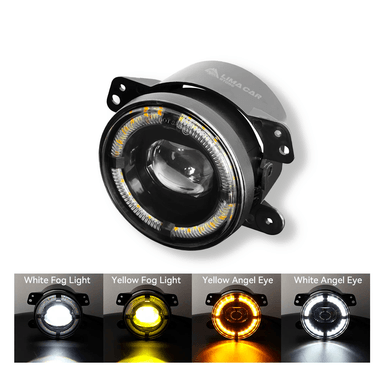 FARO LED 2 NEBLINERO 4” JEEP WRANGLER DODGE CHRYSLER - 2