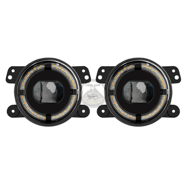 FARO LED 2 NEBLINERO 4” JEEP WRANGLER DODGE CHRYSLER - 3