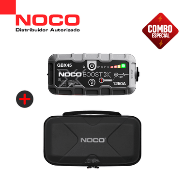 COMBO NOCO GBX45 ARRANCADOR BATERÍA PORTÁTIL + ESTUCHE