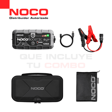COMBO NOCO GBX45 ARRANCADOR BATERÍA PORTÁTIL + ESTUCHE - 2