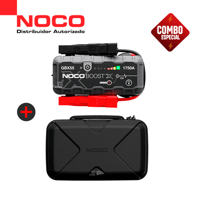 COMBO NOCO GBX55 ARRANCADOR BATERÍA PORTÁTIL + ESTUCHE