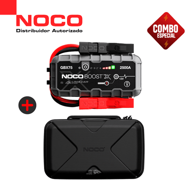 COMBO NOCO GBX75 ARRANCADOR BATERÍA PORTÁTIL + ESTUCHE
