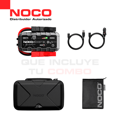 COMBO NOCO GBX75 ARRANCADOR BATERÍA PORTÁTIL + ESTUCHE - 2