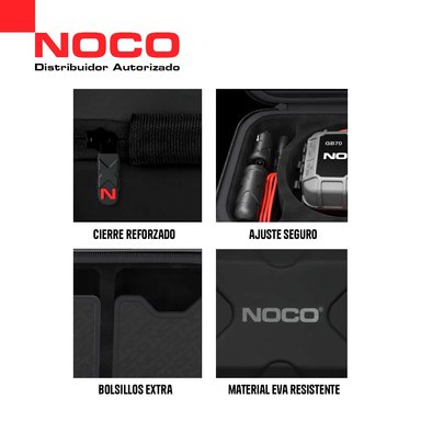 COMBO NOCO GBX75 ARRANCADOR BATERÍA PORTÁTIL + ESTUCHE - 4