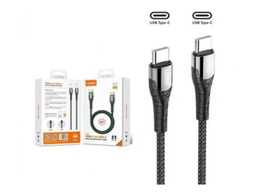 CABLE LDNIO LC102 65W USB-C A USB-C CARGA RÁPIDA 2M - 1