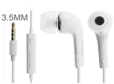 AUDÍFONOS SAMSUNG IN-EAR IG-59 GH-59 CON MICRÓFONO 3.5MM BLANCO - 3