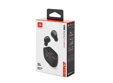AUDÍFONOS JBL IN-EAR VIBE BUDS BLUETOOTH TRUE 32HRS IP54 NEGRO - 1