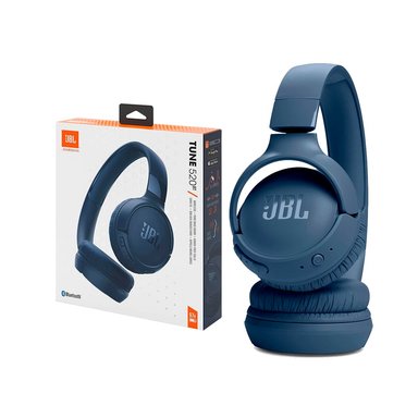 AUDÍFONOS JBL BLUETOOTH ON EAR T520 PURE BASS AZUL - 1