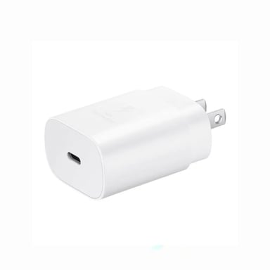 CARGADOR SAMSUNG 25W ADAPTADOR FAST CHARGE PARA A54 BLANCO - 2