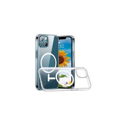 FUNDA CLEAR CASE CON MAGSAFE TRANSPARENTE + VIDRIO TEMPLADO PARA IPHONE 13 PRO - 2