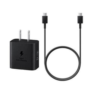 CARGADOR SAMSUNG 25W GAN CARGA RÁPIDA PARA GALAXY S25 PLUS NEGRO - 1