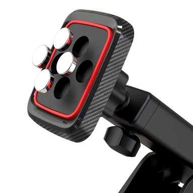 SOPORTE XO-C83 PARA AUTO CON IMÁN Y VENTOSA NEGRO - 3