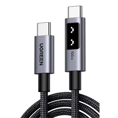 CABLE UGREEN USB-C A USB-C PD 100W 2M PARA IPHONE SAMSUNG - 2