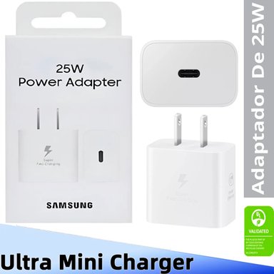 CARGADOR 25W SIN CABLE BLANCO PARA GALAXY A17 BLANCO - 1