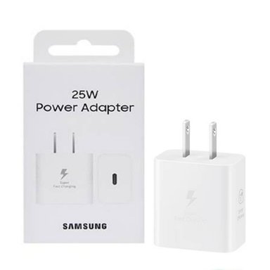 CARGADOR 25W SIN CABLE BLANCO PARA GALAXY A17 BLANCO - 4