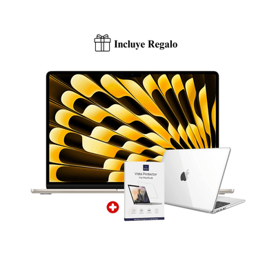 MACBOOK AIR M4 13” 16GB RAM + 256GB(TECLADO INGLES) - STARLIGHT + REGALO